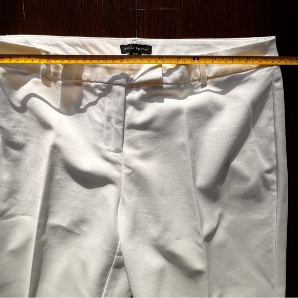 NWOT Willi Smith Ankle Dress Pant 27 inch inseam cotton spandex - Picture 3 of 7